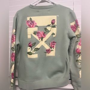 Off white c/o Virgil Abloh floral sweater